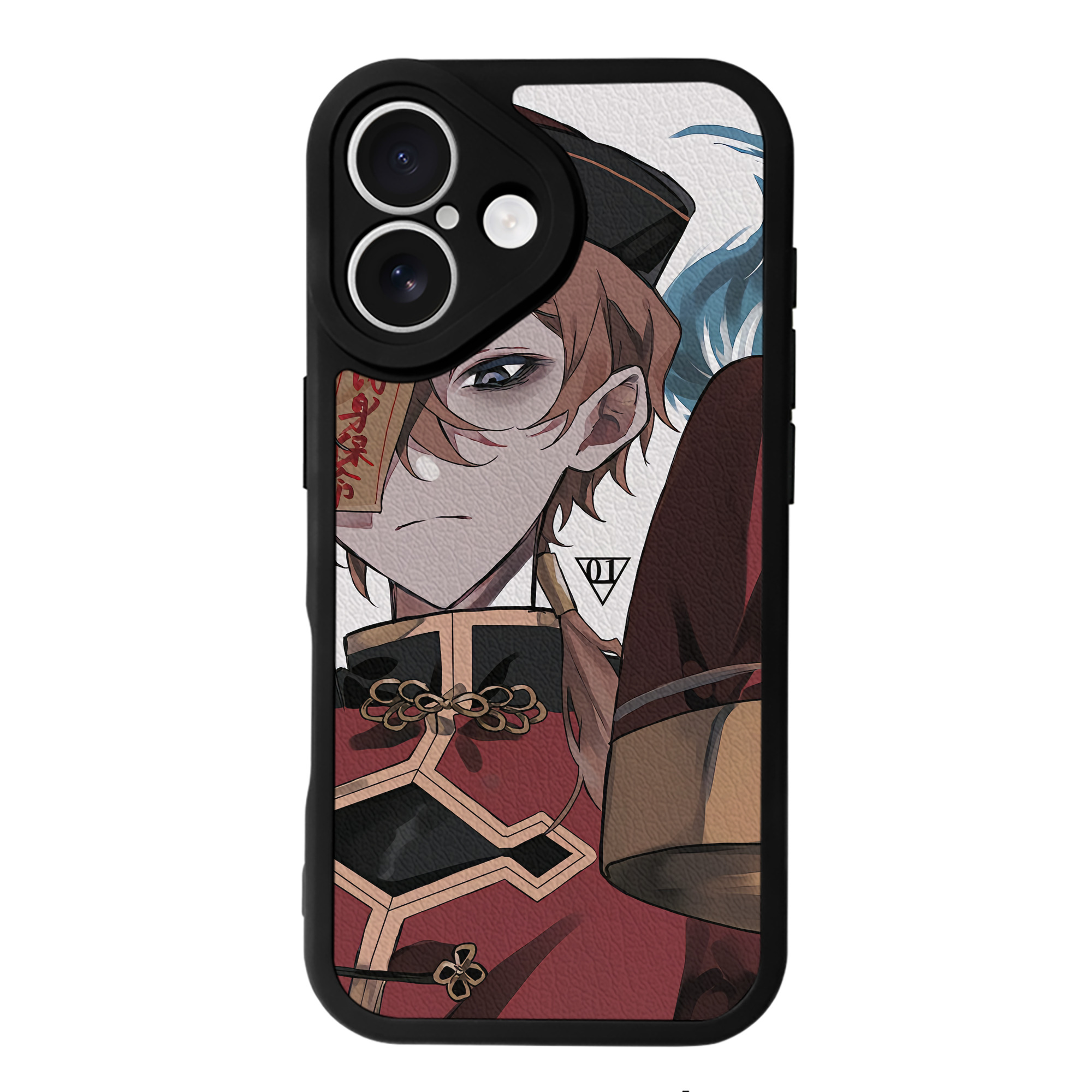 （画像用） 文豪ストレイドッグス Bungo Stray Dogs 【iPhone 16シリーズ対応】シリコンスマホケース（レザー調） 材質：シリコン